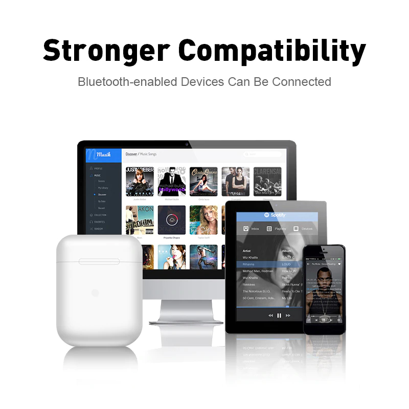 apexnoise wireless compatibility earphones